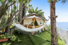 Studio en bord de mer à Menton avec piscine privée 80 m²